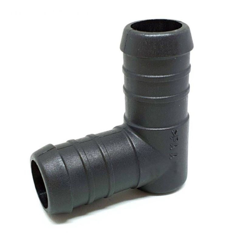 Raccord Coudé 75mm Pour Conduit D'Air Chauffage Auto - Noir